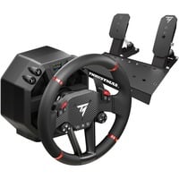 Thrustmaster T598-P Sort, Rød USB Rat + Pedaler Analog/digital PC, PlayStation 4, PlayStation 5, Simulator set Sort, Rat + Pedaler, PC, PlayStation 4, PlayStation 5, Knappen Tilstand, Knappen Menu, D-måtte, Analog/digital, Direkte drev, Ledningsført