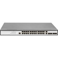 Digitus DN-80221-3 netværksswitch Administreret L2 Gigabit Ethernet (10/100/1000) Sort, Grå Administreret, L2, Gigabit Ethernet (10/100/1000), Stativ-montering
