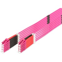 Digitus LWL patchkabel, duplex, LC > LC stik, multimode OM4 lys violet