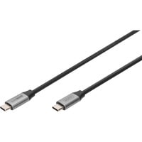 Digitus USB 3.2 Gen 1 tilslutningskabel USB-C > USB-C Sort/grå