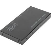 Digitus Ultra Slim HDMI Splitter, 1x2, 4K / 60 Hz Sort