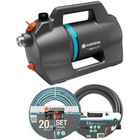 GARDENA 4200 Silent 9055-61, Pumpe mørk grå/Turkis