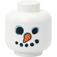 Room Copenhagen LEGO opbevaringshoved "Snowman", lille, Opbevaringsboks Hvid