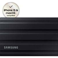 Samsung MU-PE1T0S 1 TB USB Type-C 3.2 Gen 2 (3.1 Gen 2) Sort, Solid state-drev Sort, 1 TB, USB Type-C, 3.2 Gen 2 (3.1 Gen 2), 1050 MB/s, Beskyttelse af adgangskode, Sort