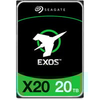 Seagate Enterprise Exos X20 harddisk 20 TB 7200 rpm 3.5" Serial ATA III 20 TB, 7200 rpm, 3.5", Serial ATA III, Detail