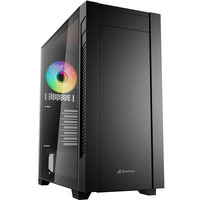 Sharkoon S25-W2 ARGB, Towerkabinet Sort