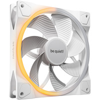 be quiet! Light Wings 140 mm PWM Reverse White Computerkabinet Ventilator 14 cm Hvid 1 stk, Sag fan Hvid, Ventilator, 14 cm, 1300 rpm, 87,3 m³/t, Hvid