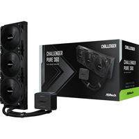 ASRock Challenger Pure 360, Vandkøling Sort