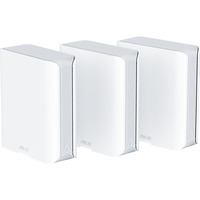 ASUS ZenWiFi BT7 BE9400 - Pakke med 3, Router Hvid, Hvid, Intern, Mesh-router, Strøm, Tri-band (2,4 GHz/5 GHz/6 GHz), Wi-Fi 7 (802.11be)