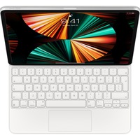 Apple MJQL3Z/A tastatur til mobil enhed Hvid QWERTY Engelsk Hvid, Layout i Storbritannien, Saks-switch, QWERTY, Engelsk, Trackpad, 1 mm, Apple, iPad Pro 12.9-inch (5th generation) iPad Pro 12.9-inch (4th generation) iPad Pro 12.9-inch (3rd...