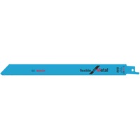 Bosch 2 608 657 553 stiksav, rullesav & sabelsavklinge Saber savklinge Bimetal 1 stk Saber savklinge, Profil, Blik (tynd), Bimetal, Blå, 1,4 mm, 17,5 cm