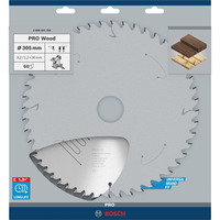Bosch ‎2608641768 rundsavklinge 30,5 cm 1 stk Træ, 30,5 cm, Bosch, 775 g, 1 stk