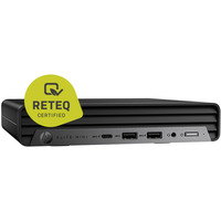 HP Elite Mini 800 G9 renoveret, Mini-PC Sort
