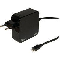 Inter-Tech Oplader Sort