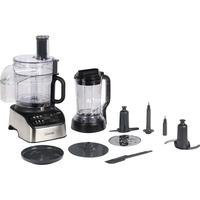Kenwood MultiPro OneTouch foodprocessor 1000 W 3 L Sort, Rustfrit stål Indbyggede vægte Sølv/Sort, 3 L, Sort, Rustfrit stål, Knapper, 1,5 L, Plast, Plast