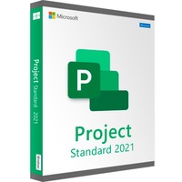 Microsoft Project Standard 2021 1 licens(er), Software 4000 MB, 2048 MB, 2-core, Windows 11, Windows 10, Windows Server 2019, 4096 MB, Engelsk