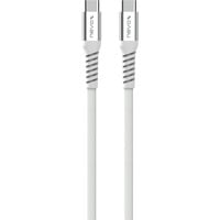 Nevox USB 2.0 kabel, USB-C stik > USB-C stik 48V / 5A Hvid