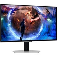 Samsung G60SD computerskærm 68,6 cm (27") 2560 x 1440 pixel Quad HD OLED Sølv, Gaming Skærm Sølv, 68,6 cm (27"), 2560 x 1440 pixel, Quad HD, OLED, 0,03 ms, Sølv