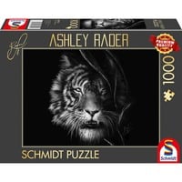 Schmidt Spiele Ashley Rader: Vildmark - Tiger, I Frihedens Tegn, Puslespil 