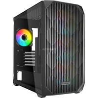 Sharkoon MK3 RGB , Towerkabinet Sort