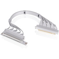 Thermaltake PCI-E 4.0 Dobbelt 90° Riser Kabel Hvid