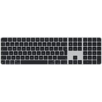 Apple Magic Keyboard med Touch ID og numerisk tastatur Sølv/Sort, ES-layout