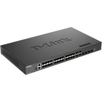 D-Link DXS-3410-32SY netværksswitch Administreret L3 Sort Administreret, L3, Fuld duplex, Stativ-montering
