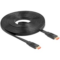 DeLOCK High Speed HDMI fladkabel 48 Gps 8K 60Hz Sort