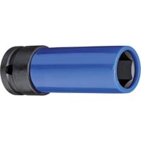 GEDORE rød kraftskruetrækkerindsats 1/2", SW 17mm, Topnøgle Blå