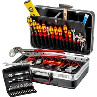 KNIPEX Værktøjskasse "Vision27" Sanitet, 52 dele, Værktøjssæt Sort
