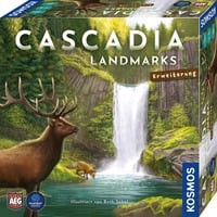 KOSMOS Cascadia Landmarks 60 min. Brætspil Familie, Board game Brætspil, Familie, 10 År, 60 min.