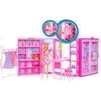 Mattel Dream Closet-dukke, legesæt og tilbehør, Dukker møbler legesæt og tilbehør, Mode dukke, Hunstik, 3 År, Pige, 280 mm, 1,85 kg