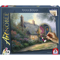 Schmidt Spiele My ArtNOBLE Thomas Kinkade - Moonlight Cottage, Maling 