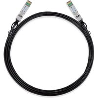 TP-Link TL-SM5220-3M InfiniBand og fiberoptisk kabel SFP+ DAC Sort Sort/Sølv, 3 m, DAC, SFP+, SFP+