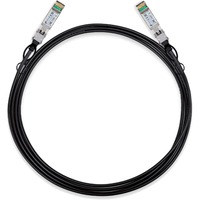 TP-Link TL-SM5220-3M fiberoptisk kabel SFP+ DAC Sort Sort/Sølv, 3 m, DAC, SFP+, SFP+