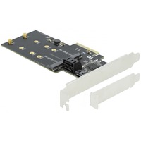 DeLOCK 90499 interface-kort/adapter Intern M.2, SATA, Interface card PCIe, M.2, SATA, 6 Gbit/sek., SATA