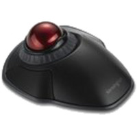 Kensington Orbit trådløs trackball med rulle-ring Sort/Rød