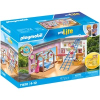 PLAYMOBIL My Life Børneværelse, Bygge legetøj 