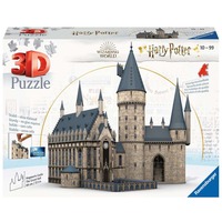 Ravensburger Hogwarts Castle Harry Potter 3D puslespil 540 stk Bygninger 540 stk, Bygninger, 10 År