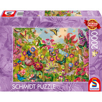 Schmidt Spiele Smuk sommerfuglehave, Puslespil 