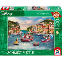 Schmidt Spiele Thomas Kinkade Studios: Disney - Mickey og Minnie i Italien, Puslespil 