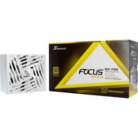 Seasonic FOCUS-GX-750-V4, PC strømforsyning Hvid