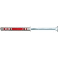 fischer DuoXpand 10x80 T R, 562163, Dyvel Lys grå/Rød
