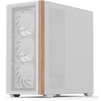 Aerocool D301A Mini Tower Hvid, Træ, Towerkabinet Hvid, Mini Tower, PC, Hvid, Træ, micro ATX, Mini-ITX, Acrylonitrilbutadienstyren, SPCC, Spil