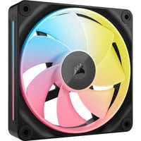 Corsair iCUE LINK LX120-R RGB Reverse, Sag fan Sort