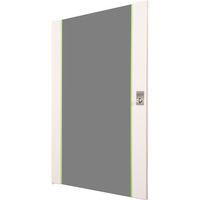 Digitus Glasfrontdør til 19" 20U vægboks Unique-serie, Frontpanel grå