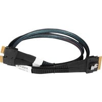 Icy Dock Kabel SlimSAS x8 SFF-8654 > 2x SlimSAS x4 SFF-8654 Sort
