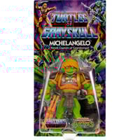 Mattel Origins Turtles Grayskull Michelangelo, Spil figur Masters of the Universe Origins Turtles Grayskull Michelangelo, 6 År, Flerfarvet, Plast