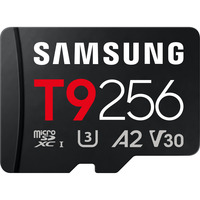 Samsung T9 microSDXC 256 GB, Hukommelseskort Sort
