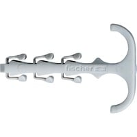 fischer SF plus ZS 10, Klemme Lys grå